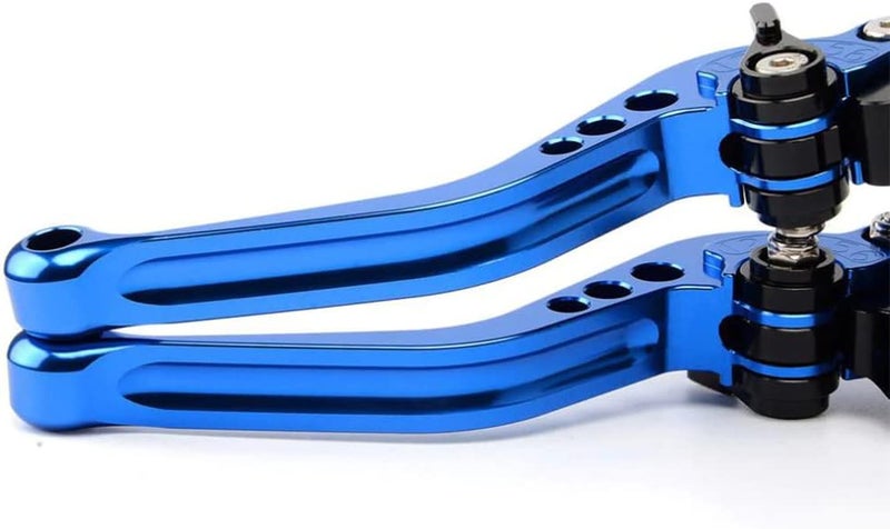 E-SPEEDMTC for Yamaha R3/ YZF-R3/ Monster 2015-2025 Modified CNC Aluminum Alloy 6-Stage Adjustable Short Brake Clutch Lever Accessories (Blue) - Image 5